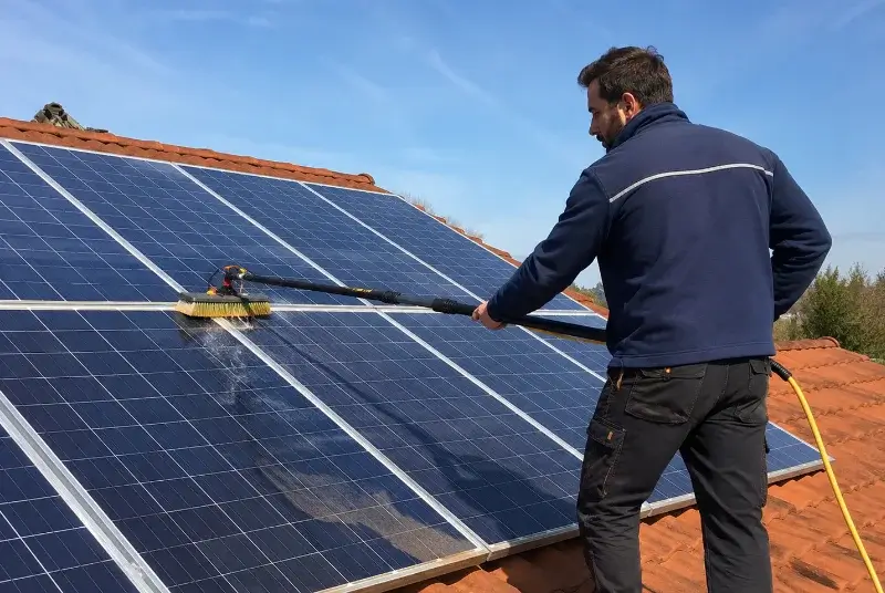 Nettoyage et entretien de panneaux solaires à Baugé-en-Anjou